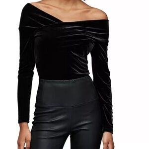 ALL SAINTS Velvet Top SIZE 2!!!